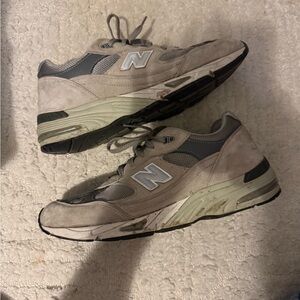 Men’s new balance 991 kith grey size 10